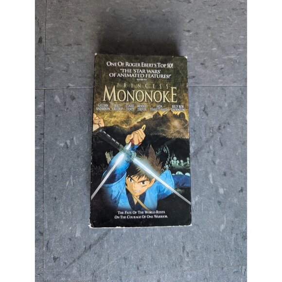 Studio Ghibli Princess Mononoke 1997 VHS DUBBED - Picture 1 of 6